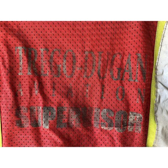 Trego Dugan Aviation Supervisor Reflective Safety Vest Size 2XL 3XL ML Kishigo - Picture 4 of 4